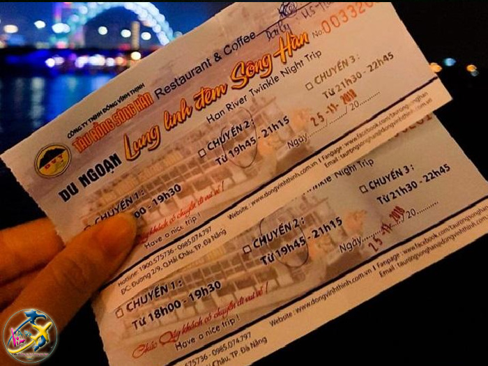 Vé du thuyền sông Hàn
